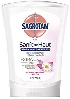 Sagrotan SAGROTAN no-Touch Humidity płynny ręcznie, kwiat lotosu i kamillenoel mydła, 5er Pack (5 X 250 ML) 3025776