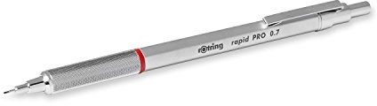 rOtring rapid PRO CHROME ołówek automatyczny, grubość kreski 0,7 mm, chrom 1904256