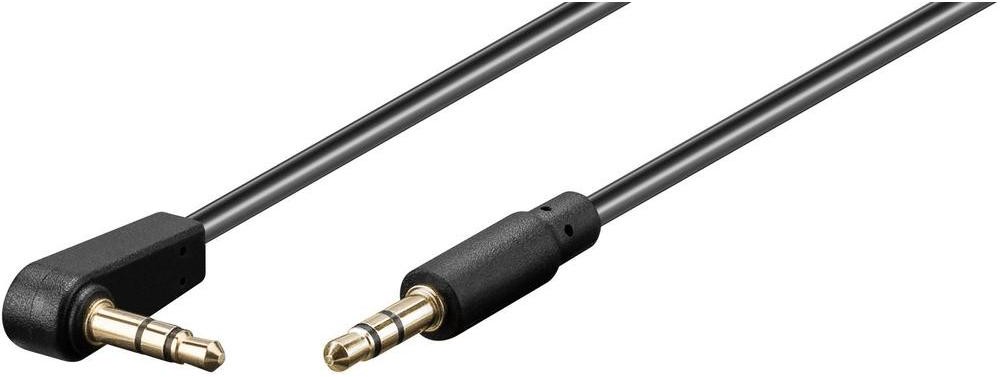 Goobay Jack AV Kabel [1x złącze męskie jack 3 5 mm 1x złącze męskie jack 3 5 mm] 1.50 m czarny