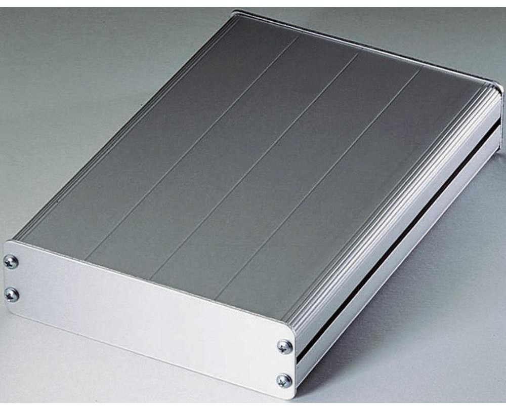 Proma Obudowa uniwersalna Obudowa Euro płaska 132010 aluminium przezroczysty DxSxW) 165 x 114 x 32 mm 1 szt