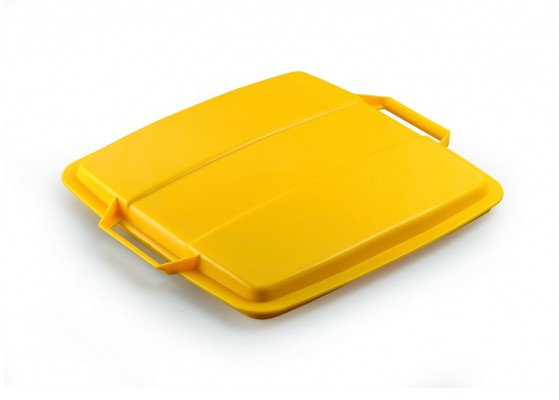 Durable Pokrywa do pojemnika 90l żółta 1800475030