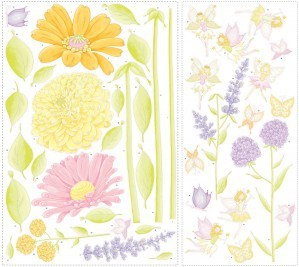 RoomMates Naklejki dla dzieci RMK1435SLM Magiczny ogród