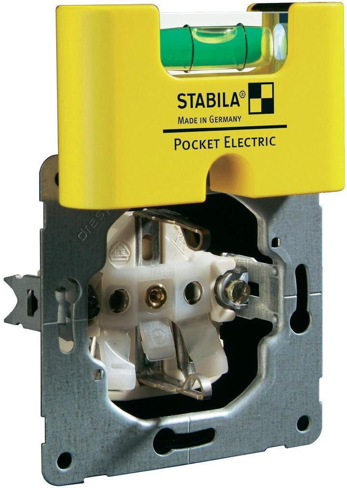 Stabila Poziomnica Pocket Electric tworzywo sztuczne z magnesem na pow. tylnej