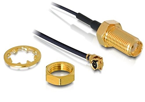 DeLock DeLOCK 88417 Wi-Fi przewód antenowy (ipex wtyczka na gniazdo SMA, 0,4 m) 88417