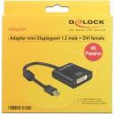 Delock Adapter AV mini DP - DVI 24+5 żeński 62605