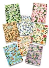Pigna Zeszyt A5 Nature Flowers 42 kartki w linie mix wzorów