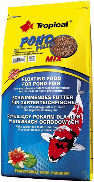 Tropical Pond Pellet Mix Size M 4Kg 41121
