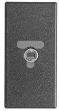 Kontakt Simon Simon Connect Gniazdo K45/2 audio żeńskie 3,5mm stereo mini-jack szary grafit K123B/14 TSC-K123B-14 0001-00000-67876 [4496959]