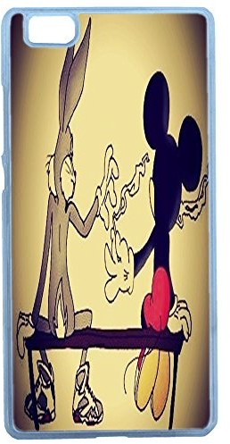 Huawei Lapinette coque-p8-lite-bunny-weed Schutzhülle für Ascend P8 Lite, Motiv Bugs Bunny Mickey Disney Weed