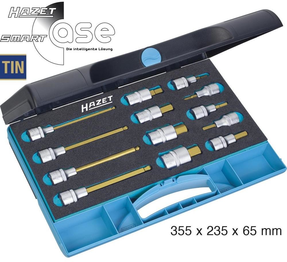 Hazet Zestaw gniazda wkładki do bitów 1/2