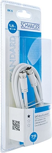 Schwaiger GmbH Schwaiger KVC15 532 kabel koncentryczny 4004005152289