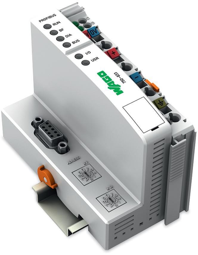 WAGO Przyłącz magistrali FIELDB CONTR PROFIB.DP 12MBD/DPV1 750-833 1 szt