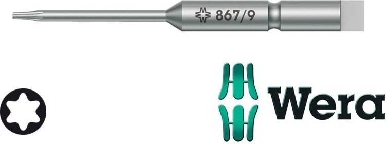Wera bit Halfmoon 3IPx44 mm, Torx PLUS, typ 867/9 C IP (05135232001)