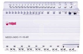 Relpol Przekaźnik programowalny 24V DC 16we 8wy bez wyswietlacza i klawiatury NEED-24DC-11-16-8R 857366 0918-417AA-RE094