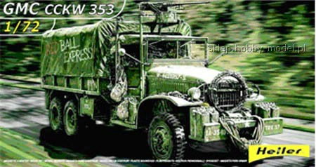 Heller GMC CCKW 353 Canvas Covered Military Truck H79996