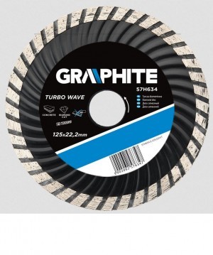 Graphite Tarcza diamentowa turbo wave 57H634