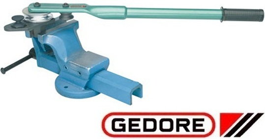 Gedore Zestaw narzędzi z ręczną giętarką do rur, rozmiar 20-25 mm,5-częściowy 27