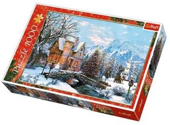 Trefl Puzzle 1000 elementów Zimowy krajobraz 10439 10439