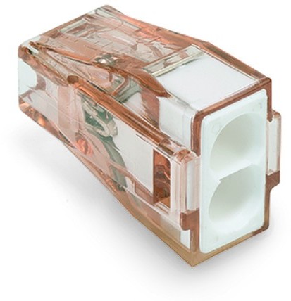 Wago Złączka instalacyjna 2x4mm biała 773-602