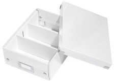 Esselte Pudło z przegródkami LEITZ C&S małe białe ES1148-10