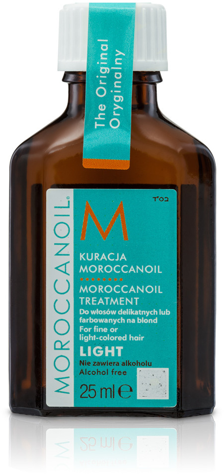 Moroccanoil Oil Treatment Light Naturalny olejek arganowy do włosów cienkich i delikatnych 25ml
