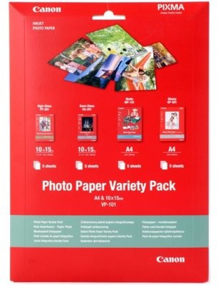 Canon Papier fotograficzny VP-101 PHOTO A4 & 10x15 VP-101 PHOTO A4 & 10x15