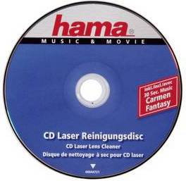 Hama Czyszczenia CD, DVD, miniDVD 1ks (44721)