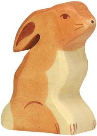 Holztiger Drewniany zając 80099