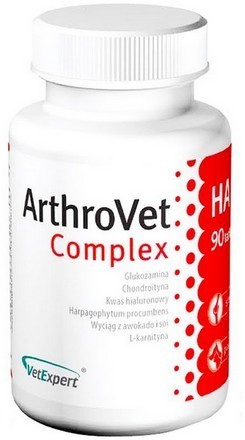 VetExpert ArthroVet HA Complex 90 tabletek MS_7812