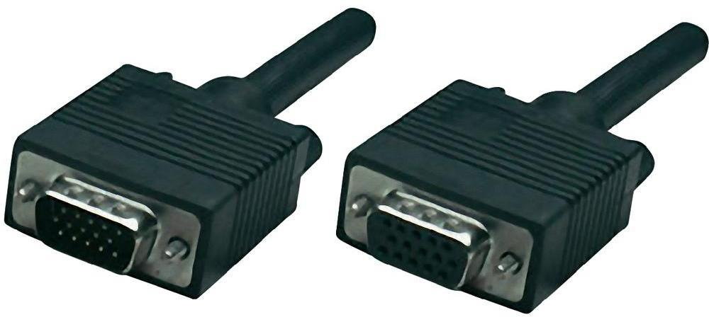 Manhattan Kabel do monitora 310345 [1x Złącze męskie VGA - 1x Złącze żeńskie VGA ] 4.50