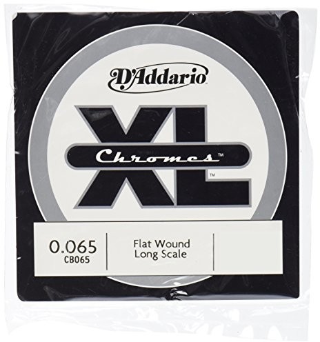 D'Addario cb065 Bass XL chromes ścienny Wound pojedyncze gitary (.065 cala) CB065