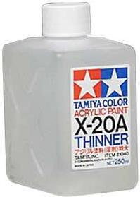 Tamiya Rozcieńczalnik do farb akrylowych X-20A / 250ml 81040