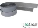 InLine 3m Organizer Rzep na kable z mocowaniem Velcro, szary, x 25mm 59935A
