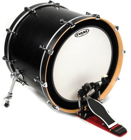 Evans evans bd18em adcw emad Bass Drum sierść BD22EMADCW