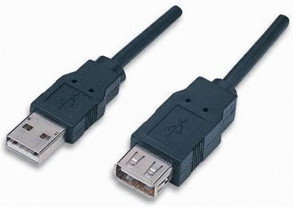 Manhattan Kabel USB 2.0 A-A M/Ż 0.5 m 322904