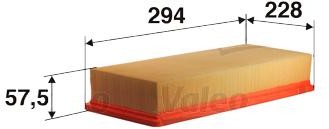 Valeo filtr powietrza panelowy 585076 - Bezpłatny zwrot do 30 dni, największy wybór produktów. 585076