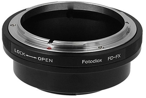 Fotodiox LENS Mount Adapter, Canon FD Lens to Fujifilm X-Series Mirrorless Cameras AS X-Pro1 wyszukiwania, X-E1, X-M1, X-A1, and X-E2 FX-FD-FX1