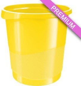 Esselte Kosz na śmieci Europost Vivida 14l żółty ES586-6
