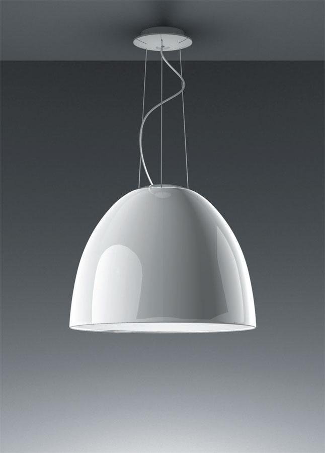 Artemide NUR GLOSS lampa wisząca halogen Biały połysk A242100