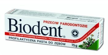 Biodent PASTA PRZECIW PARODONTOZIE 75G