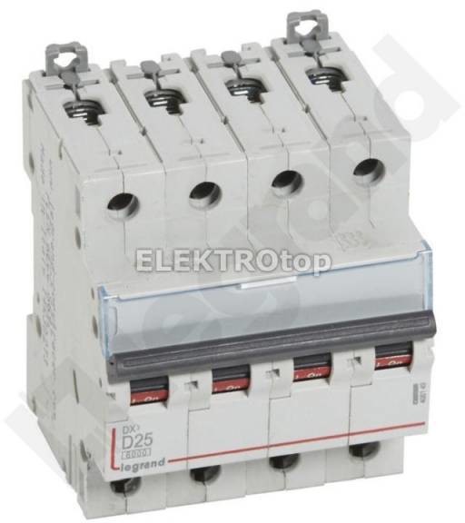 Legrand 408149 WYŁ. NADPRĄDOWY S304 DX3 6000A D25 4P