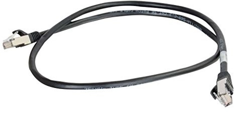 CABLESTOGO Cables To Go 83853/Category 5e ekranowany przewód krosowy ekstrudowanego (4 m) Czarny 757120838531