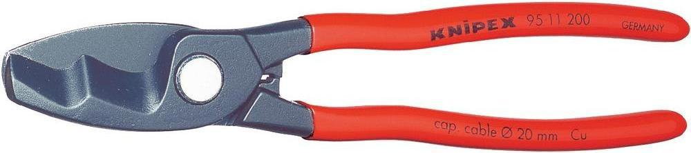 Knipex Nożyce do kabli 95 11 200 dł. 200 mm O 20 mm/70 mm2/AWG 2/0