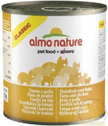 Almo Nature Classic tuńczyk i kurczak 280g 5155