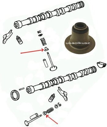 ROZNI Uszczelniacze zaworowe Dodge Stratus 2,4 16V