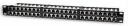 Intellinet Network Solutions Patch panel FTP, CAT.5e, 48-portów RJ45, 19 1U Czar (513517)