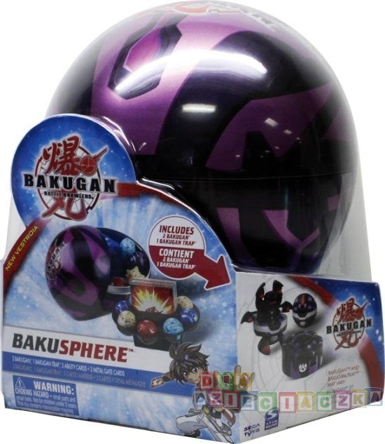 Spin Master BAKUTIN Bakugan Bitwa - Puszka BAKU SFERA DARKUS -64310