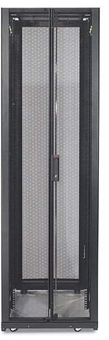 APC NetShelter SX 45U 600mm Wide x 1070mm Deep Enclosure with Sides Black AR3105
