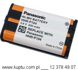 Panasonic HHR-P107 bateria ORYGINAŁ 1177