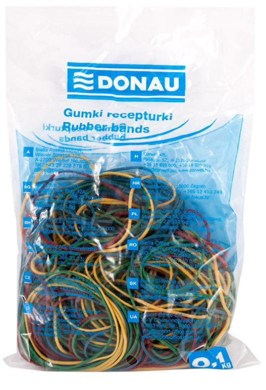 Donau GUMKI RECEPTURKI 0,1KG 400SZT (0B) 7787001PL-99